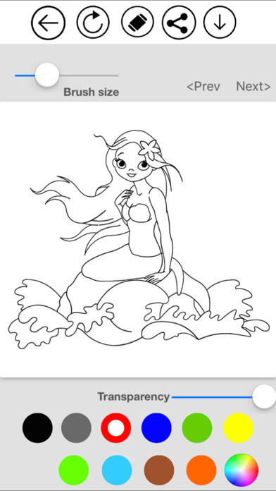 Mermaid Coloring screenshot 3