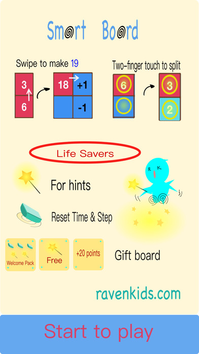 SmartBoard - Number Puzzle Game for Kids screenshot 2