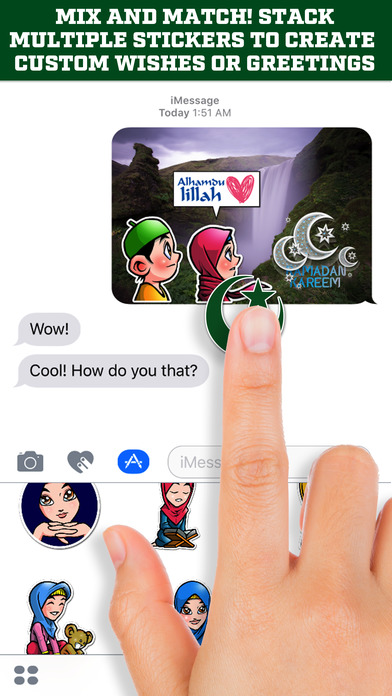 Muslim Toon Emojis + Stickers screenshot 3