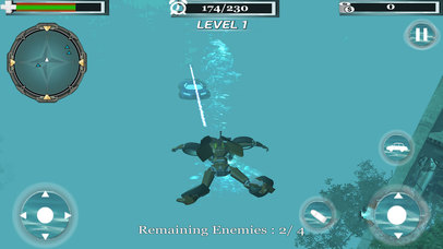Underwater Robot Car Transformation screenshot 2