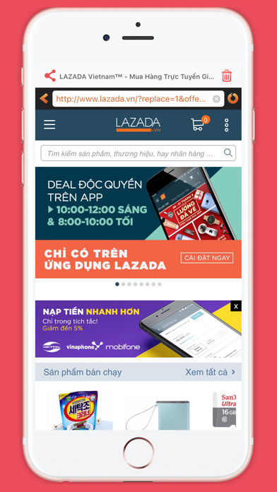 Lốc Lốc - Trinh duyet web Tiếng Việt screenshot 3