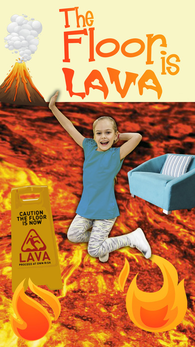 Paint lava effects on photos – Photo editor screenshot 2