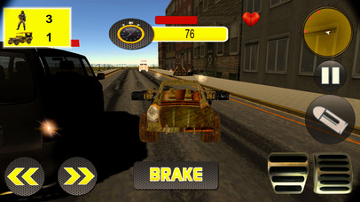 Realistic Car Shooting Adventure - Racing Chase screenshot 3