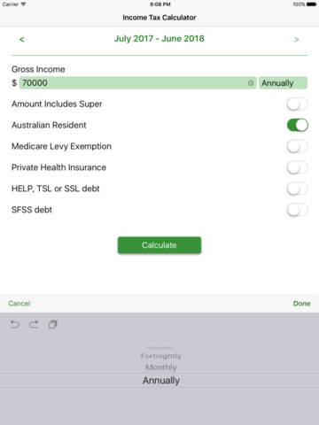 TaxCalc AU - Australian Income Tax Calculator Finance