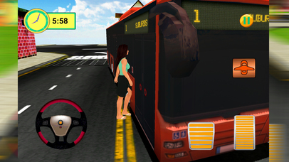 Futuristic Flying Bus 3D - City Coach Simulator screenshot 2
