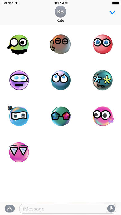 Colorful Emoji Stickers Packs screenshot 3