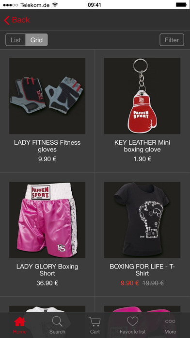 Paffen Sport Boxing Shop screenshot 3