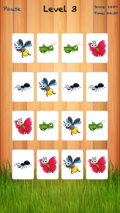 Bugland - Card Matching Game screenshot 2