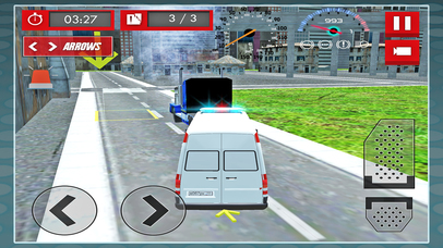 Ambulance Rescue Driver: Speed Driving to Hospital screenshot 4