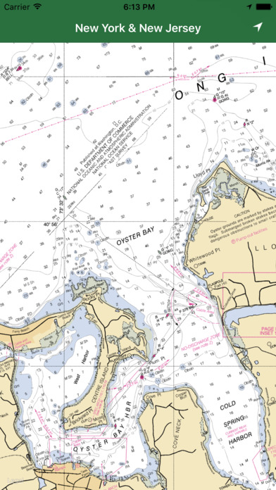 Marine: New York and New Jersey GPS nautical chart screenshot 2