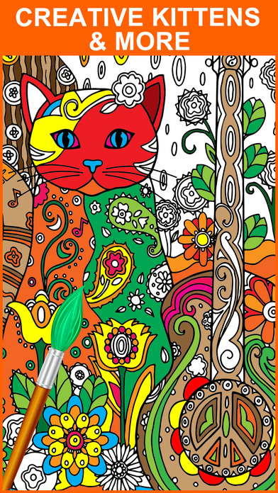 Color Drop - Coloring Book for Adult Therapy screenshot 3