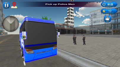 Police Bus Simulator: NYPD Police transport Game screenshot 4