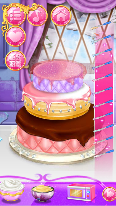 魔法蛋糕制作物语 - 女生甜品做饭小游戏大全 screenshot 2