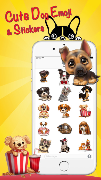 Cute Dog Stickers Emoji screenshot 2