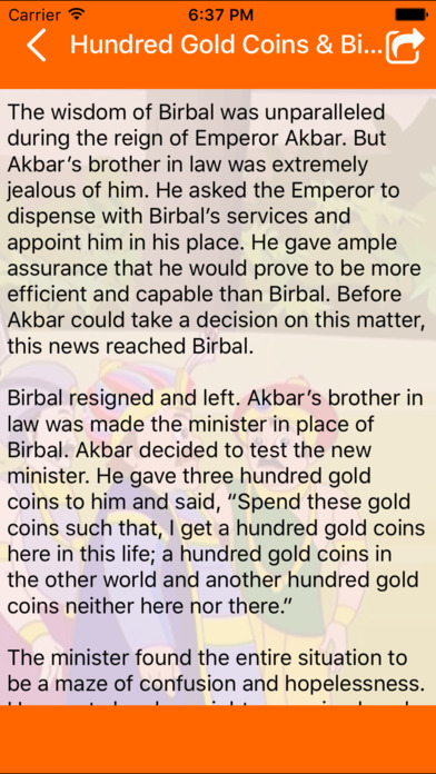 Akbar Birbal Story In English screenshot 2