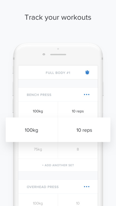 GymGuru workout, exercise, gym and fitness tracker screenshot 2