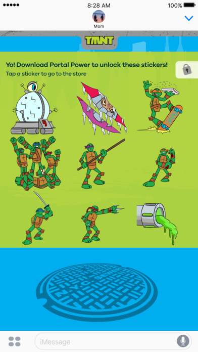 TMNT Stickers for iMessage screenshot 4