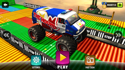 Crazy Monster Truck Legends Driving Simulator 3D screenshot 2