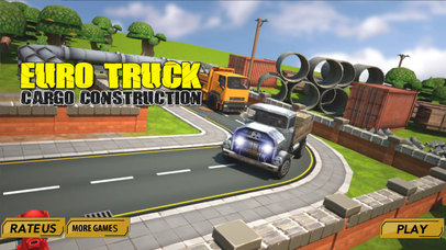 Euro truck cargo construction screenshot 3