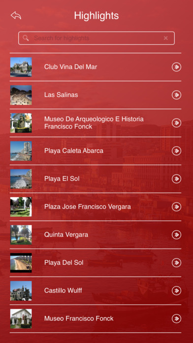 Vina del Mar Tourist Guide screenshot 3