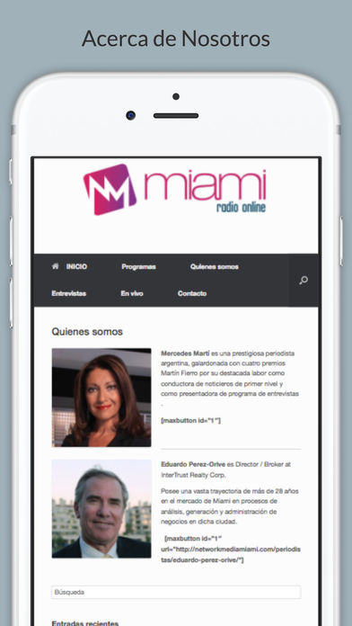 NM Miami Radio Online screenshot 2