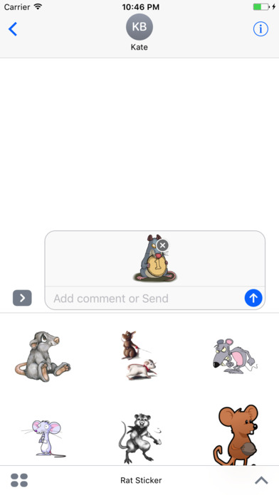 Rat Sticker - Collection Of Stickers screenshot 2