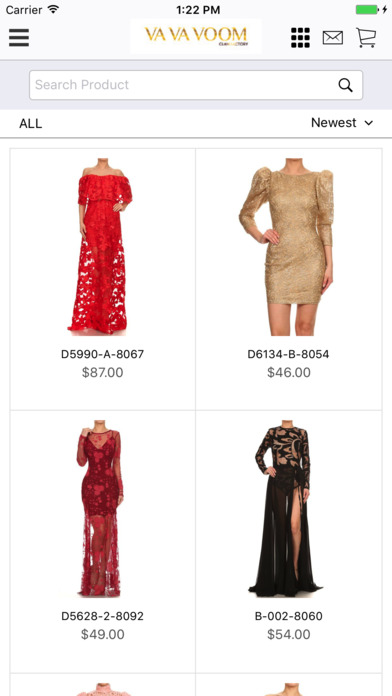 Va Va Voom: Wholesale Clothing screenshot 2