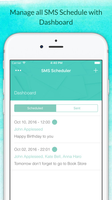 Bulk Group SMS Service - Auto Reply Text Message screenshot 3