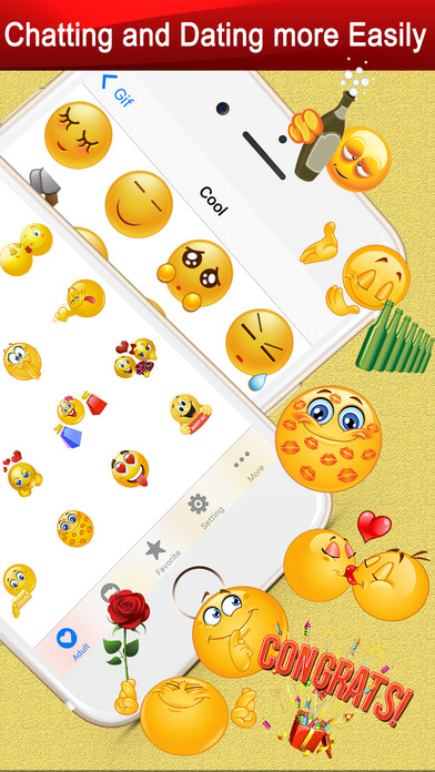 Screenshots of Emoji Keyboard Twitch for iPhone