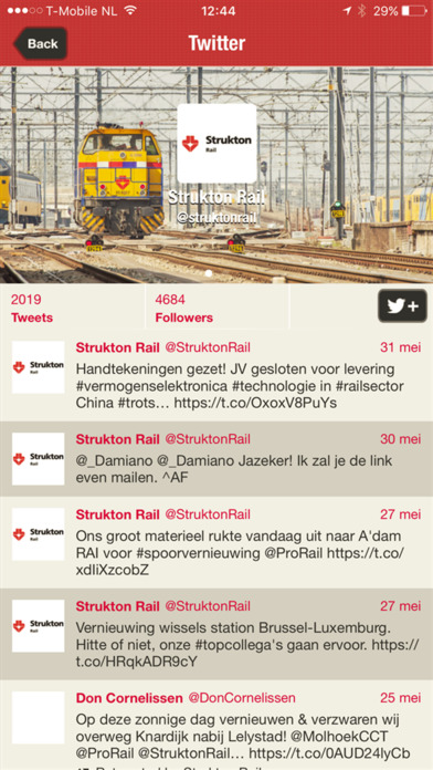 Strukton Rail App screenshot 2