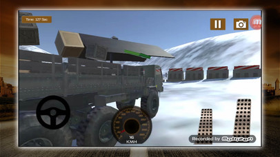 OffRoad Russian Cargo Truck screenshot 2