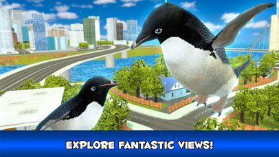 Penguin Bird City Survival Simulator 3D screenshot 3