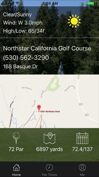 Northstar CA Golf Tee Times screenshot 2