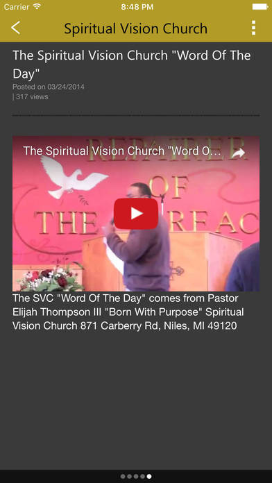 Spiritual Vision Church screenshot 4