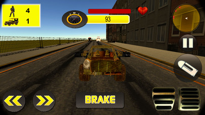 Realistic Car Shooting Adventure - Racing Chase screenshot 4