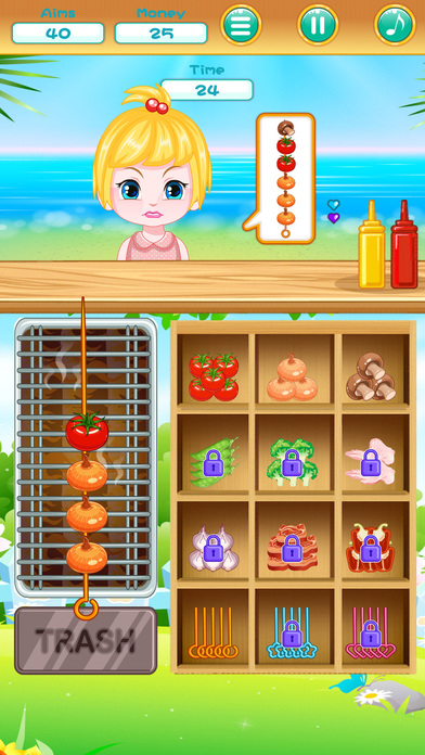 Yummy Barbecue－Girly Cooking Games screenshot 3