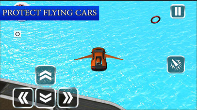 Monster Shark Attach: Flying Car Survival screenshot 2