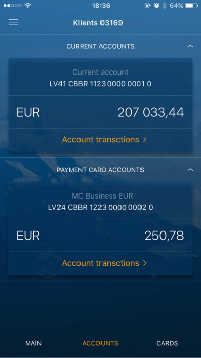 BluOr Bank screenshot 2