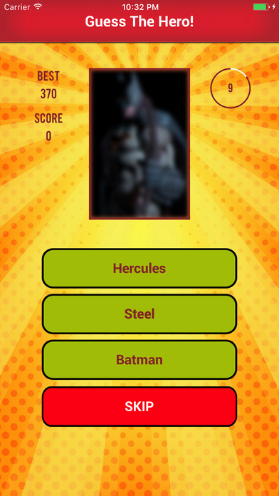 Guess Comics SuperHero Quiz screenshot 2