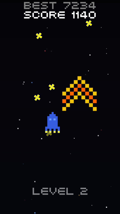 Spaceship Jump Pixel screenshot 3