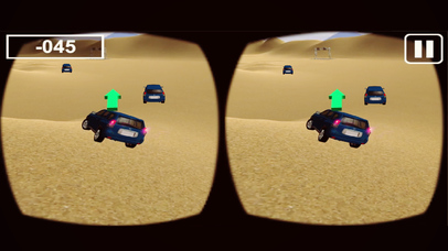 VR Desert Luxury Prado Driving 3D screenshot 3
