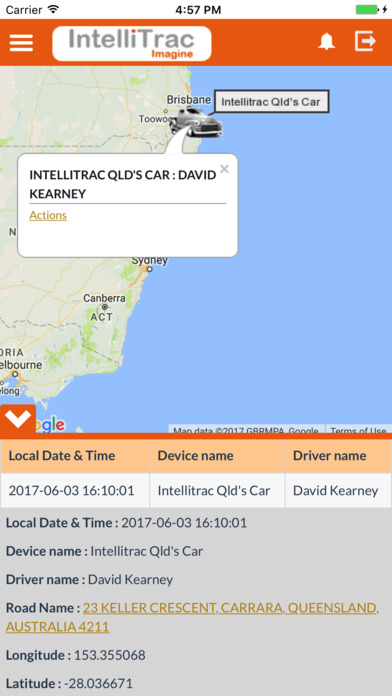 IntelliTrac GPS Tracker AUS screenshot 3