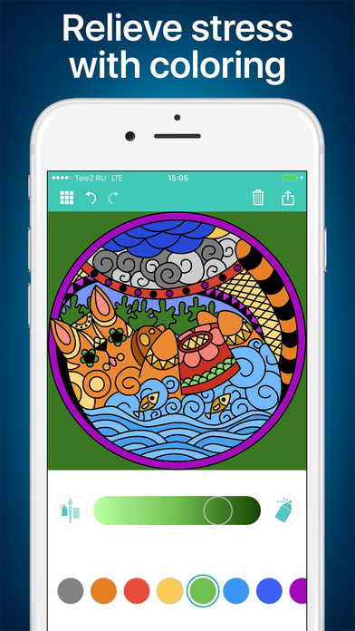 Coloring Therapy Book screenshot 2