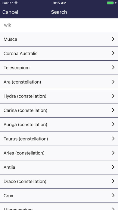 Modern Constellations: A Complete Database screenshot 4