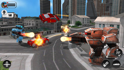 Transforming Car: Robot War screenshot 2