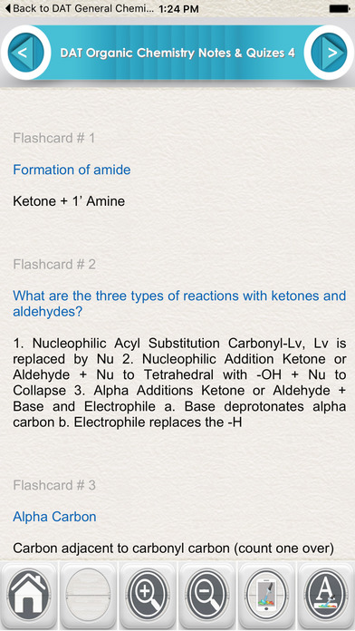 DAT Organic Chemistry for Learning & Exam Prep Q&A screenshot 3