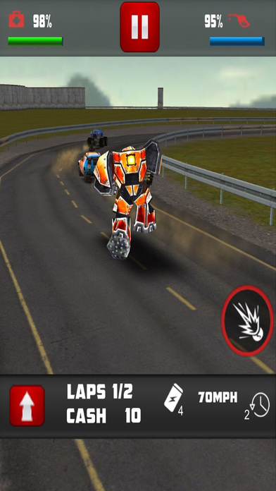 Motor Robot Race – Steel Armor Robot Game screenshot 4