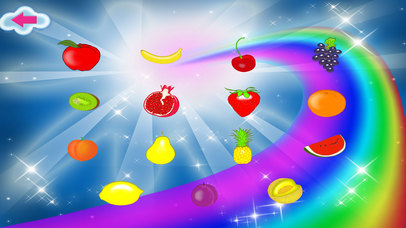 Fruits Colors - Learning With Coloring Pages screenshot 2