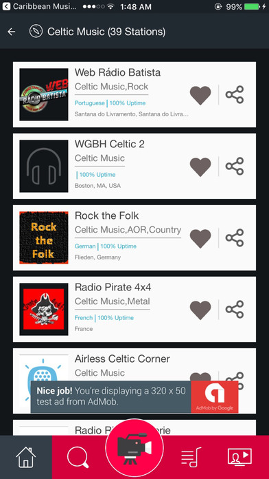 Celtic Music FM Radio Stations screenshot 2