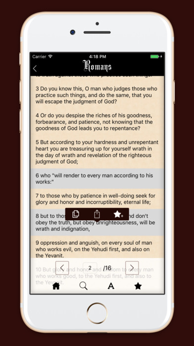 Daily Bible reading in HNV screenshot 3